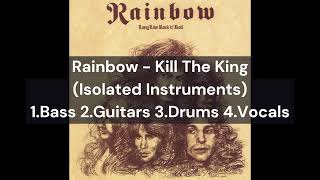 Rainbow - Kill The King (Isolated Instruments) 1.Bass 2.Guitars 3