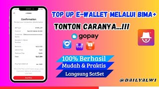 Cara Top Up e-wallet melalui aplikasi Bima plus (Bima+) screenshot 5