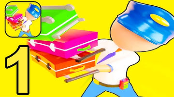 Airport Builder - Gameplay Walkthrough Part 1 Intro,Tutorial ( Android,iOS )