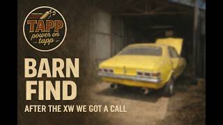 After The XW… We Got a Call... Another Barnfind...