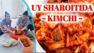 Uy sharoitida koreyschi kimchi  tayyorlash // Making Korean Kimchi at Home