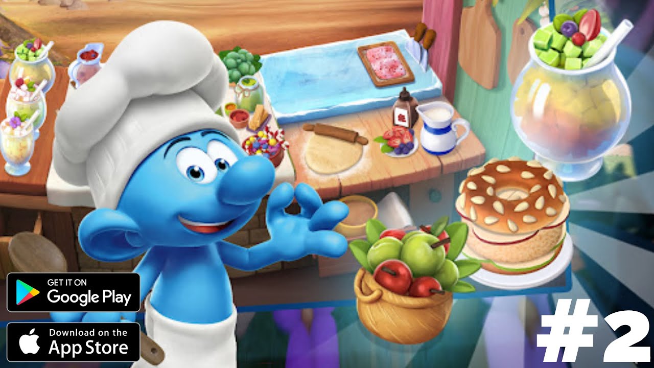 Smurfs Cooking Gameplay Part-2