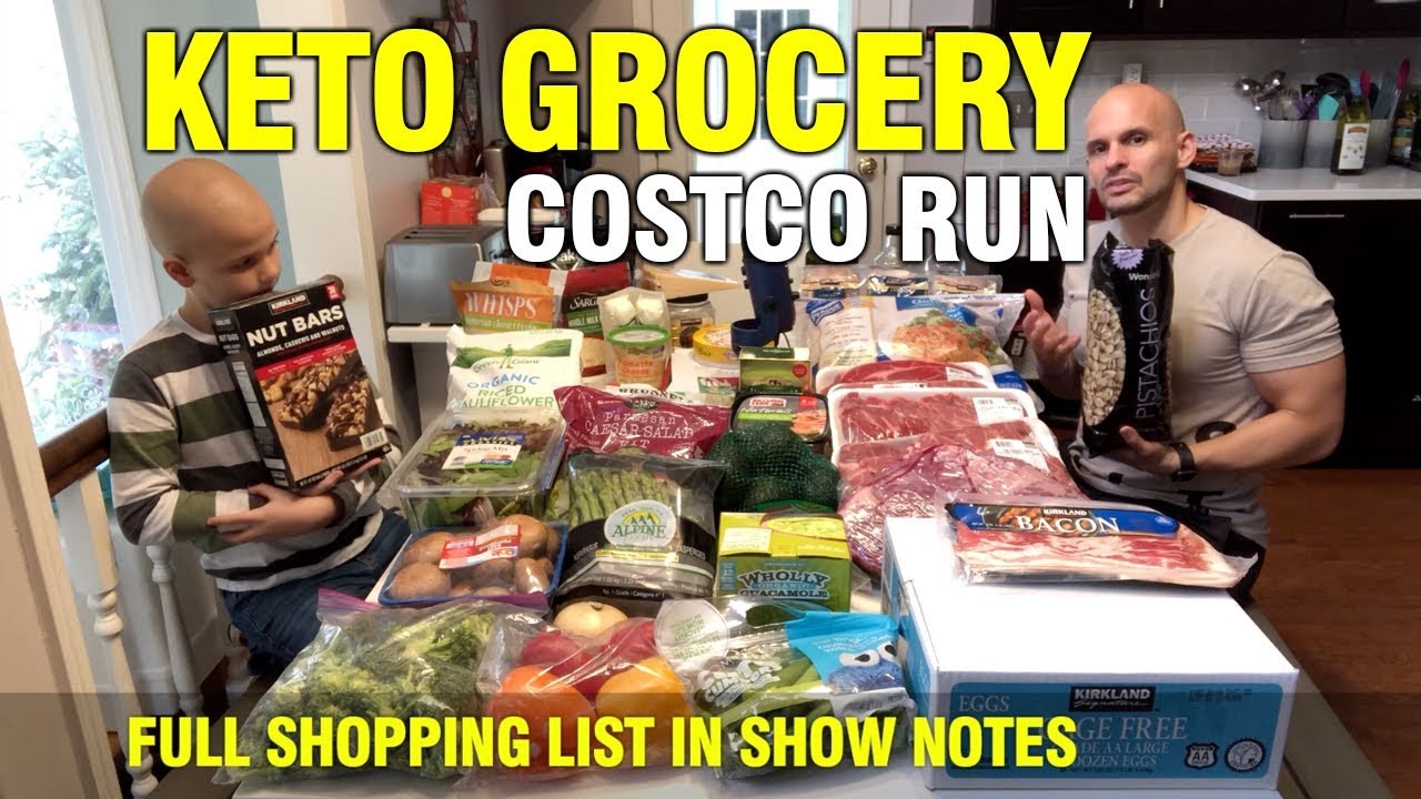 KETO GROCERY SHOPPING LIST - COSTCO RUN - YouTube