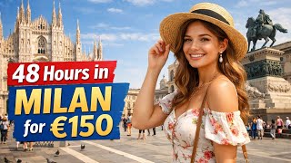 I Spent 48 Hours in Milan for ONLY €150 (Exact Spending Plan)