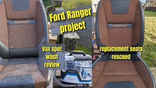 Reviewing the Vax spot wash home duo to salvage replacement seats for the worn ones in the Ranger