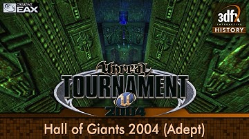 3dfx Voodoo 5 6000 AGP - Unreal Tournament 2004 - CTF - Hall of Giants 2004 (Adept) [Gameplay]