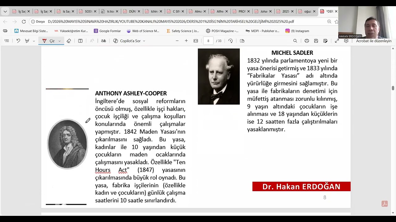 DERS 1 İSG’NİN TARİHSEL GELİŞİMİ 2026