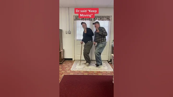 Aint nothin gonna break our stride!! #hanelinetwins #dancing #over70