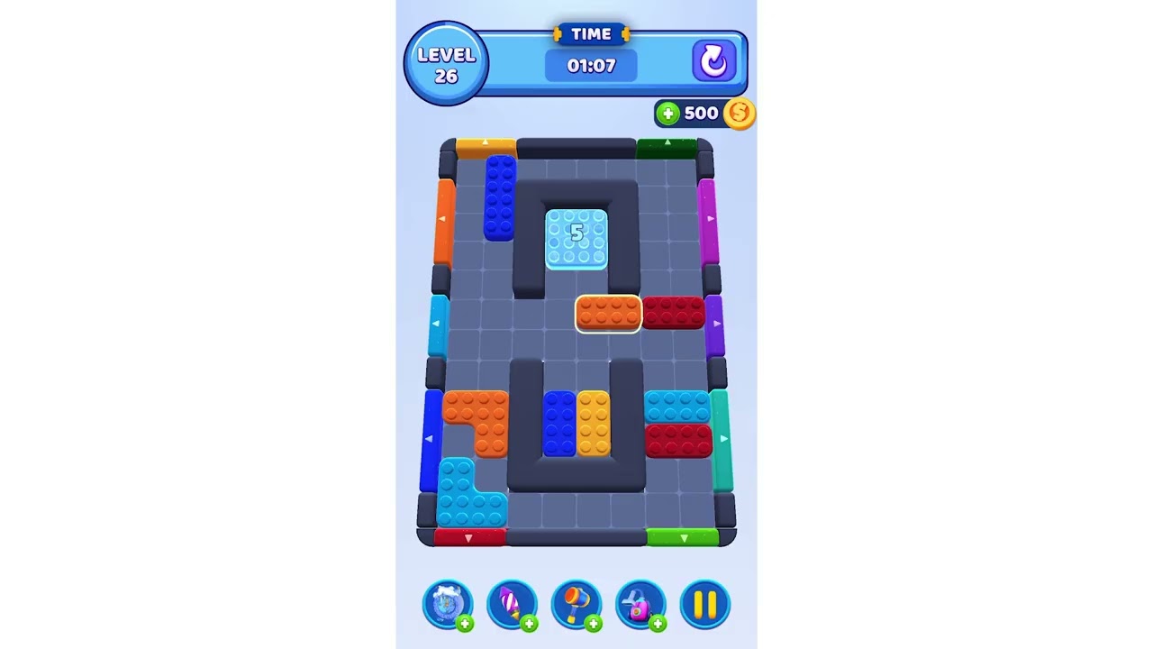 Color Block Jam Level 26 Quick Guide (No Commentary)