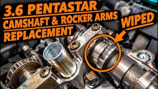 3.6L Pentastar Rocker Arm and Camshaft Replacement | 2016+ Jeep