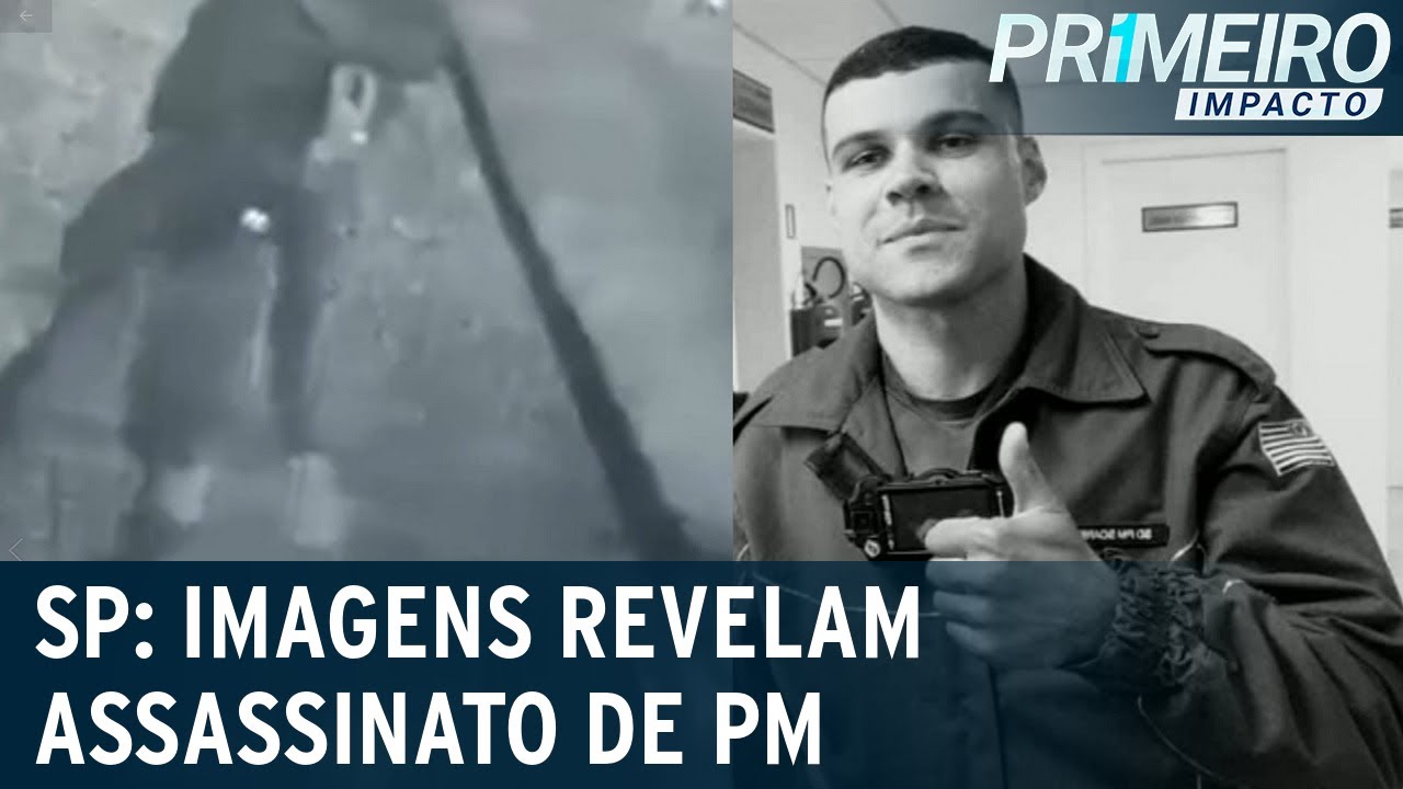 Imagens revelam assassinato de policial em SP | Primeiro Impacto (22/03/22)