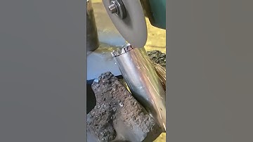 A different way from others in connecting pipes  #weldingcreativetools #weldingart #cuttingskills #b