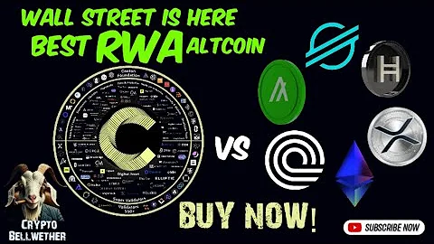 XLM, HBAR, XRP -Rendered Not Relevant by Canton Network's $6T Wall Street RWA Layer1 - Buy CC Now!
