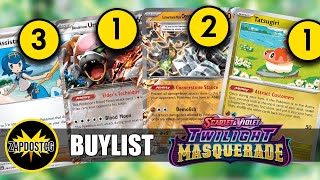 Twilight Masquerade Complete Buylist - Review of ALL Good Cards! (Pokemon TCG)