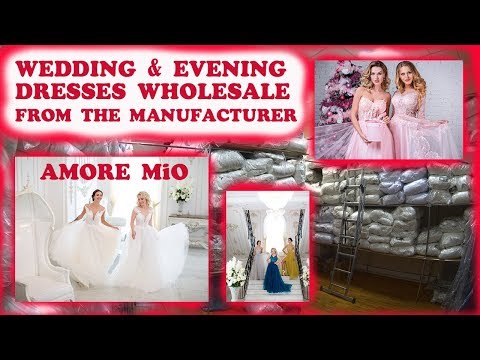 WEDDING DRESSES WHOLESALE FROM THE MANUFACTURER Amore MiO from RUSSIA