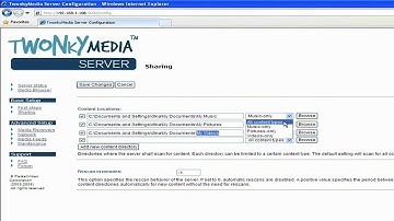 Basic Tutorial 3: Basic Settings for TwonkyMedia server on PC or Mac