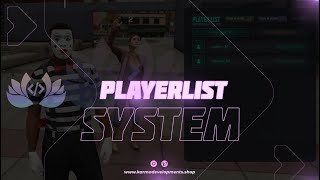 Fivem - Karma Developments 4.0 Playerlist System [Standalone]