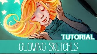 【 Drawing Tutorial 】Make your sketches glow! screenshot 5