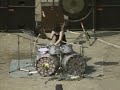 Nick Mason's flawless broken drumstick recovery (Closer Look) - Pink Floyd: Live at Pompeii