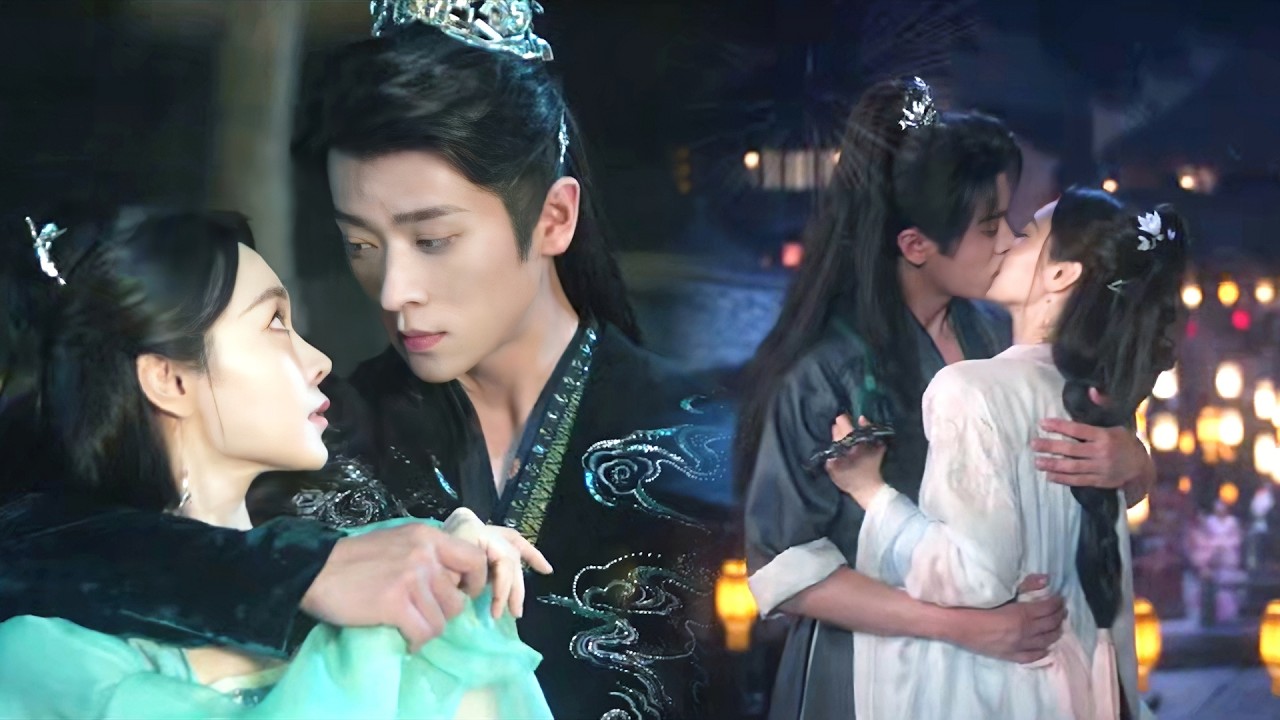 分離在即，灰姑娘跳舞為王爺慶生，看著煙火下的灰姑娘，王爺忍不住誘惑將她攬入懷中狠狠親吻！#与晋长安 #丞磊 #宋轶 #古装 #爱情