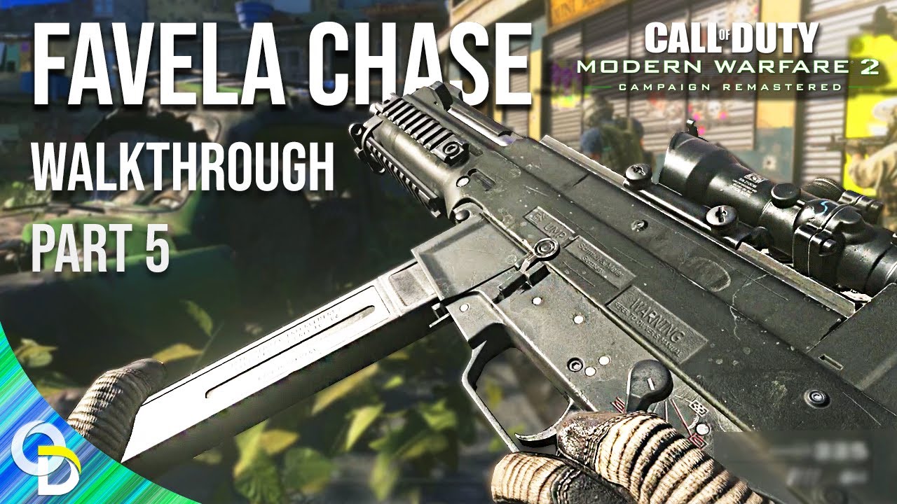 INSANE FAVELA CHASE | The Hornet's Nest Mission Gameplay | MW2CR Walkthrough Gameplay Part 5 (PS4)