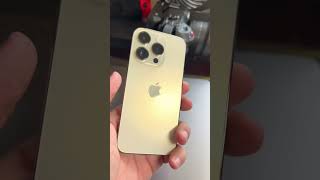 iPhone 14 Pro Gold Unboxing
