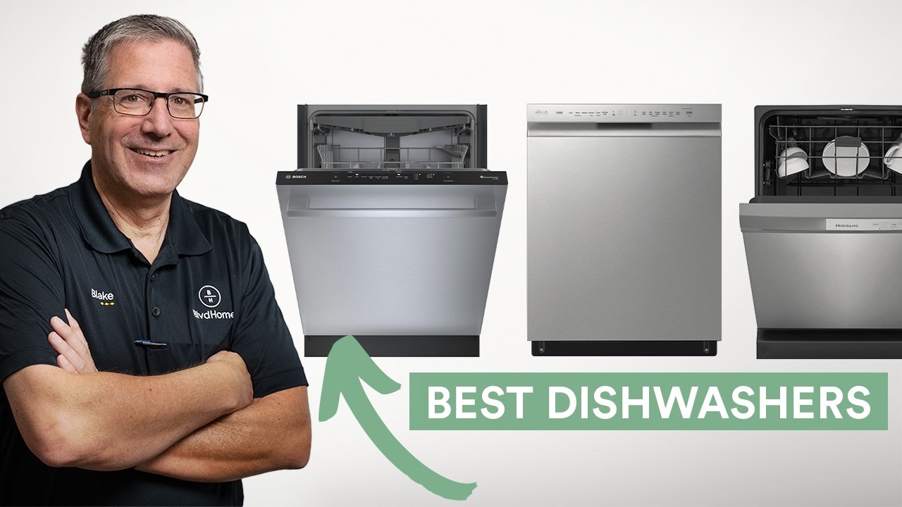 YouTube thumbnail for “I've Serviced 1,000+ Dishwashers: These Are the Only 3 I’d Actually Buy” by BlvdHome | Boulevard Home 