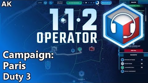 112 Operator - Campaign in Paris - Duty 3