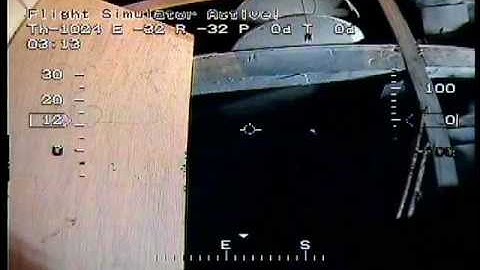 Testing the Eagle tree flight simulator on OSD