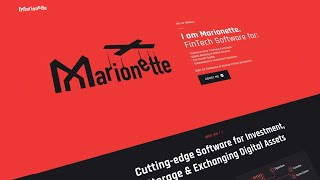 Marionette FinTech Software: Welcome to Modern Blockchain & Fiat Currency FinTech Intro Video