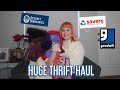 HUGE  TRY ON THRIFT HAUL 2020! Savers, Goodwill, Goodwill Outlet and DI!