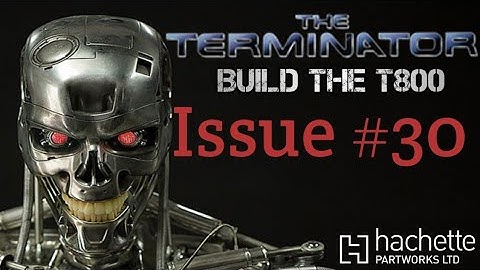 Build the Terminator Issue 30 - continuing the left shoulder