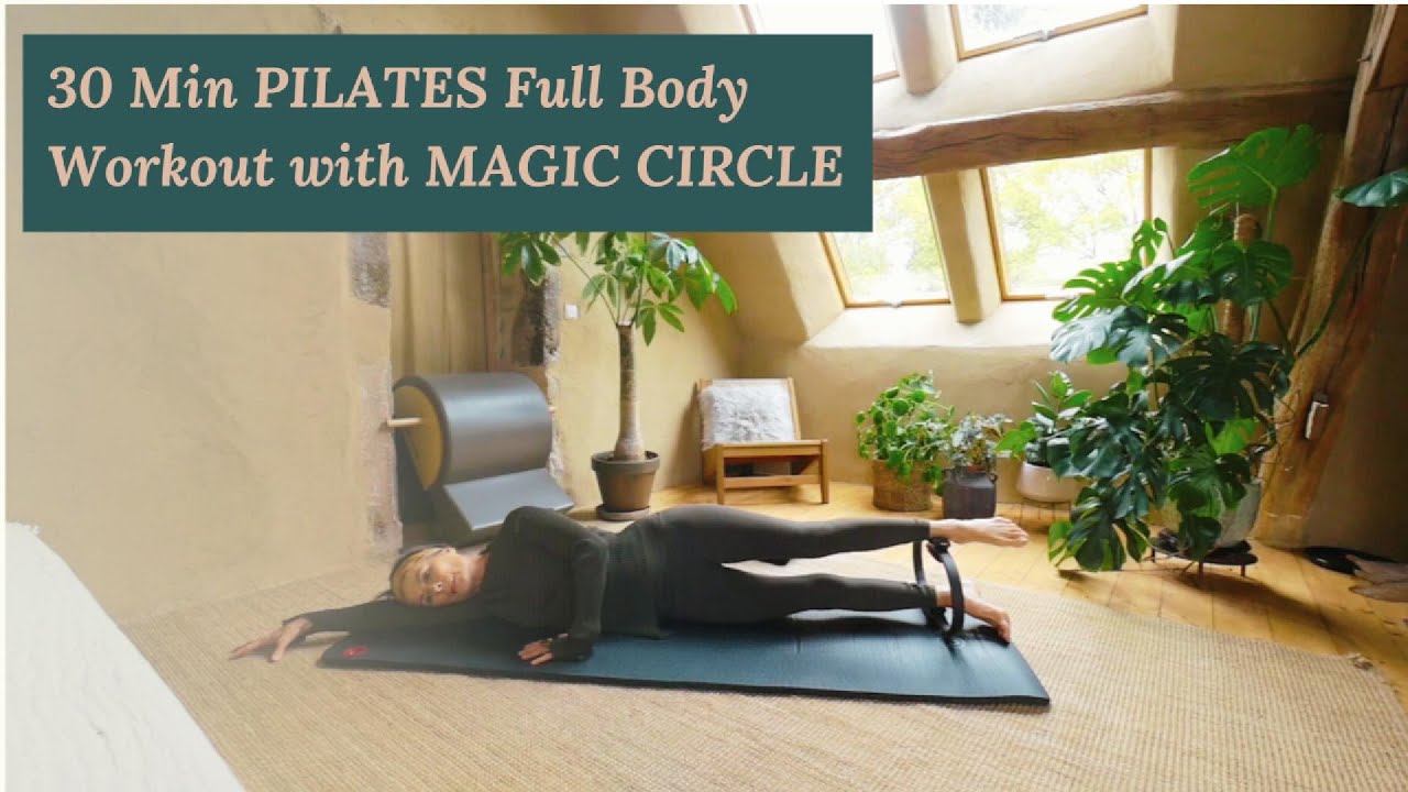 30 MINUTES PILATES WITH MAGIC CIRCLE WORKOUT - Pilates Beginner Level ...