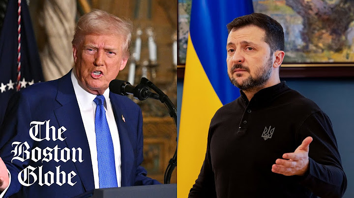 Trump says Ukraine 'should have never started' war with Russia, Zelensky responds