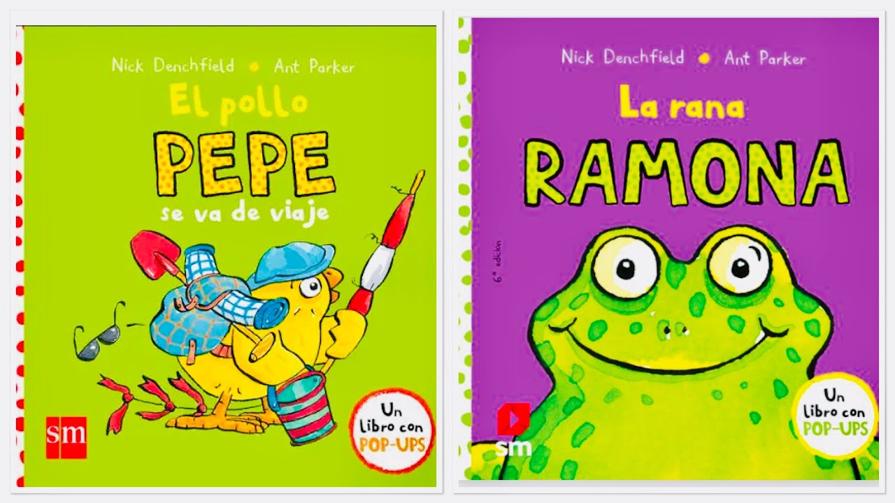 📗Cuento del POLLO PEPE 🐥 y la RANA RAMONA 🐸 