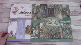 WHATS NEW 3/31/23  TWO NEW STAMPERIA PAPER PACK ARRIVALS  / SHELLIE GEIGLE / JS HOBBIES