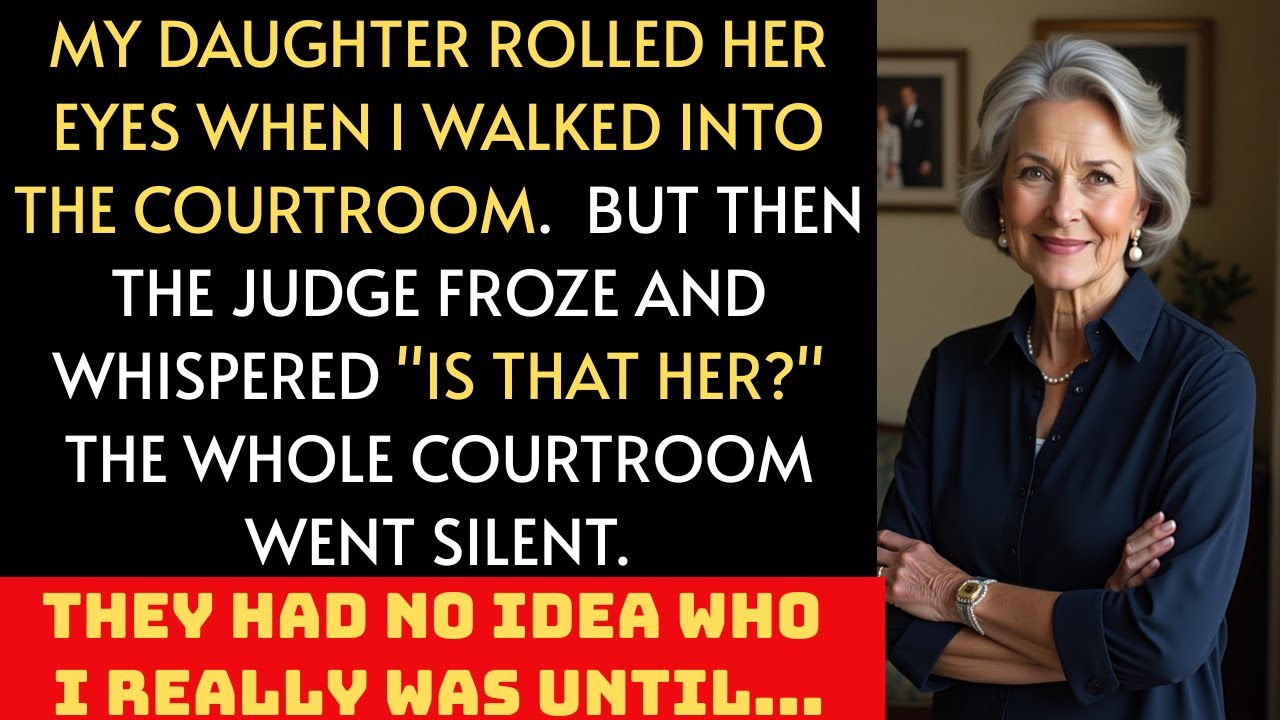The judge froze in court when he saw me – no one knew who I really was until...