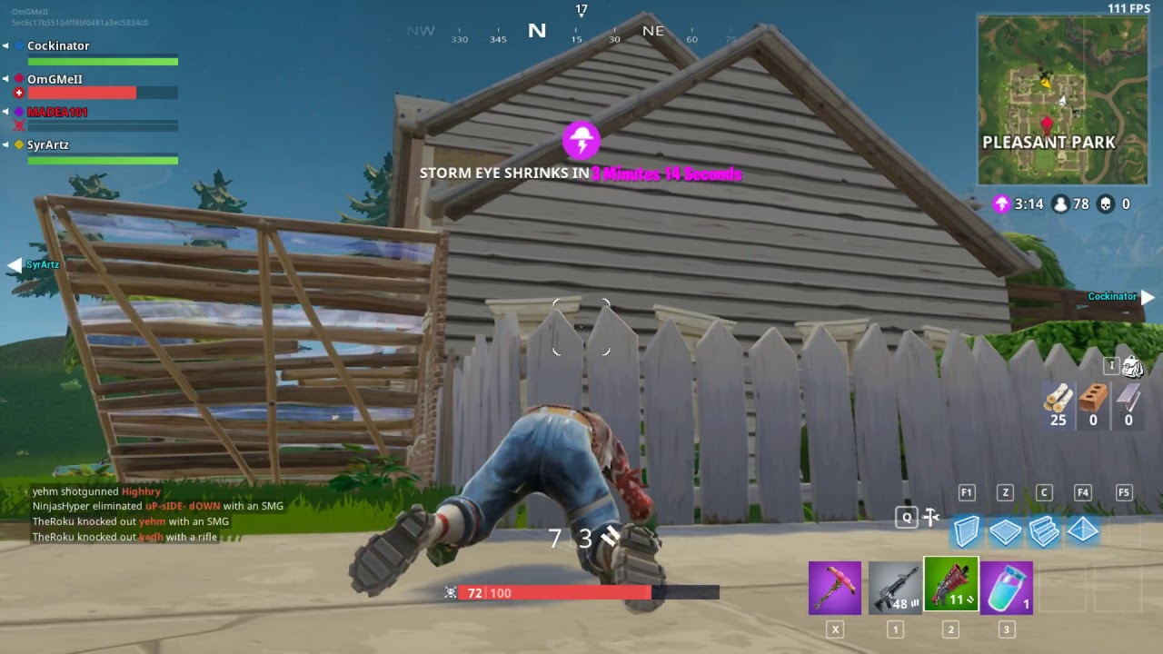 Fortnite - OmGMeII vs NinjasHyper