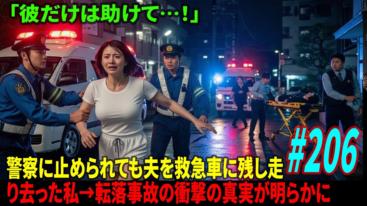 シタ妻の懇願「彼を助けて！」夫を救急搬送のまま置き去りにして逃走→転落事件の裏側がついに判明