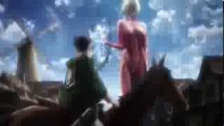 Female Titan is going for a walk