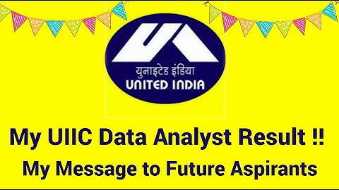 My UIIC AO Data Analyst Result 2025 | UIIC AO Specialist Officer #uiic #uiicao  #ibps #trending