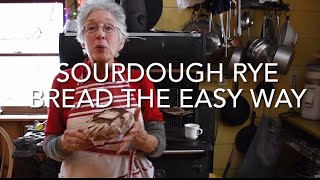 Baking Sourdough Rye Bread - Out Of Our Comfort Zone