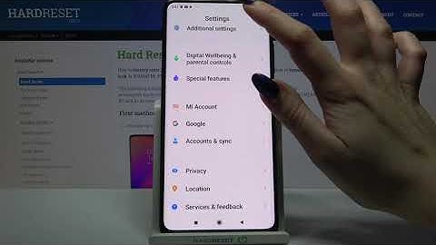 How to Activate High Contrast Text on XIAOMI MI 9T – Turn On High Contrast Text