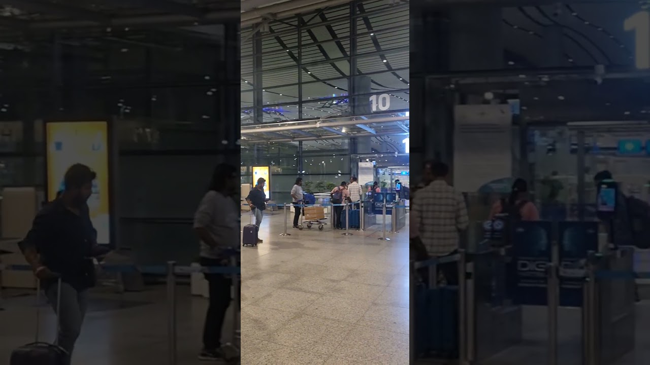 Departures/Drop off - Rajiv Gandhi International Airport | Hyderabad Telangana India