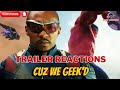 CUZ WE GEEK'D | Captain America BNW Trailer Reactions #comicbookmovies