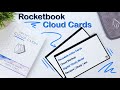 Reusable Index Cards for Digital Studying: Rocketbook Cloud Cards