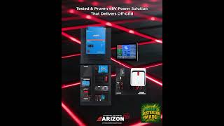 Tested and Proven - Arizon Off-Grid 48V Power Control System