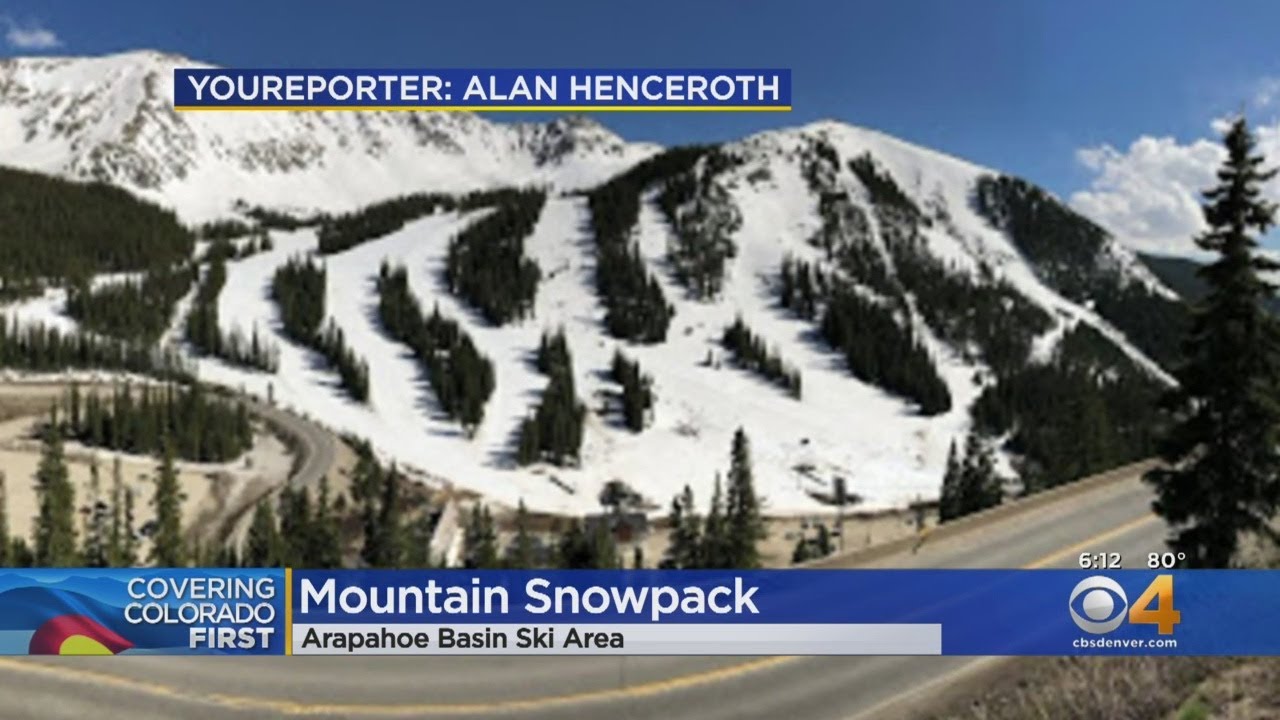 Pictures Show 2 Different Stories At A-Basin A Year Apart