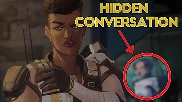 Hidden Conversation In Bangalore/Wraith Lore Video | Apex Legends with Johnny Young Voice of Crypto