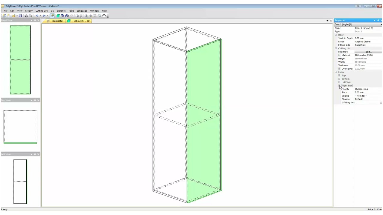 Moving hardware positions with Polyboard